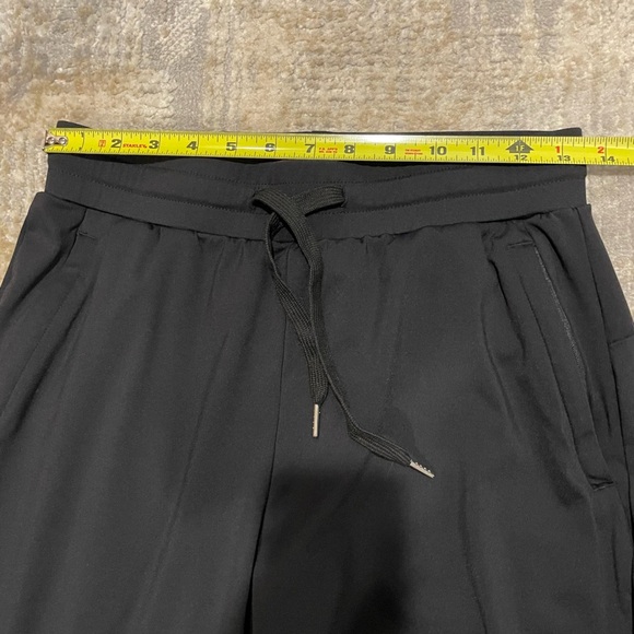 Blaosn Black Joggers Size Medium Zip Pockets Gym Yoga Athletic Stretch EUC - Picture 9 of 10